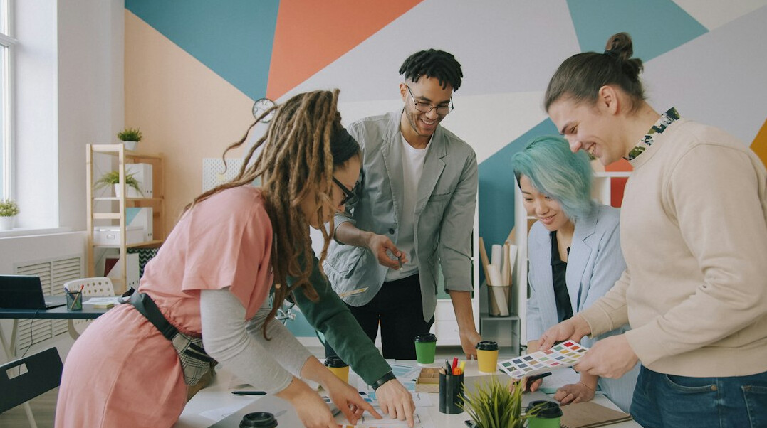 diverse team collaborating
