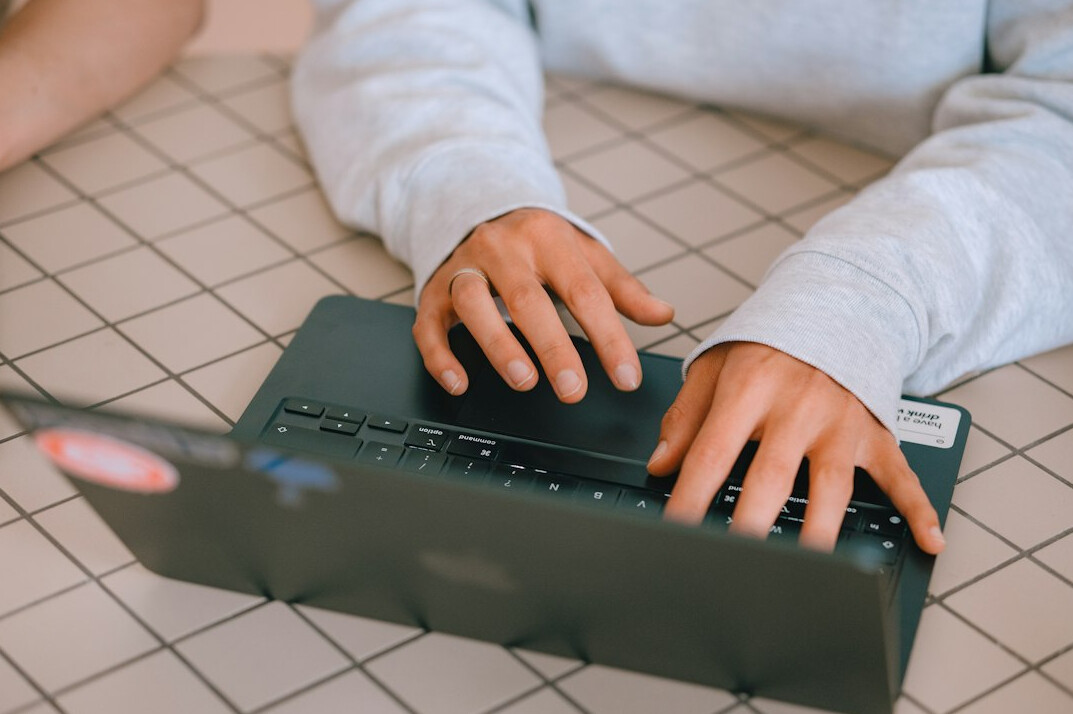 children playing coding games